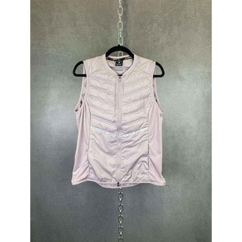Womens Nike Aeroloft Gilet Running Vest 799849-532 Lilac